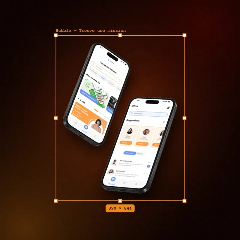 Hubble Connect, application mobile reliant étudiants et associations